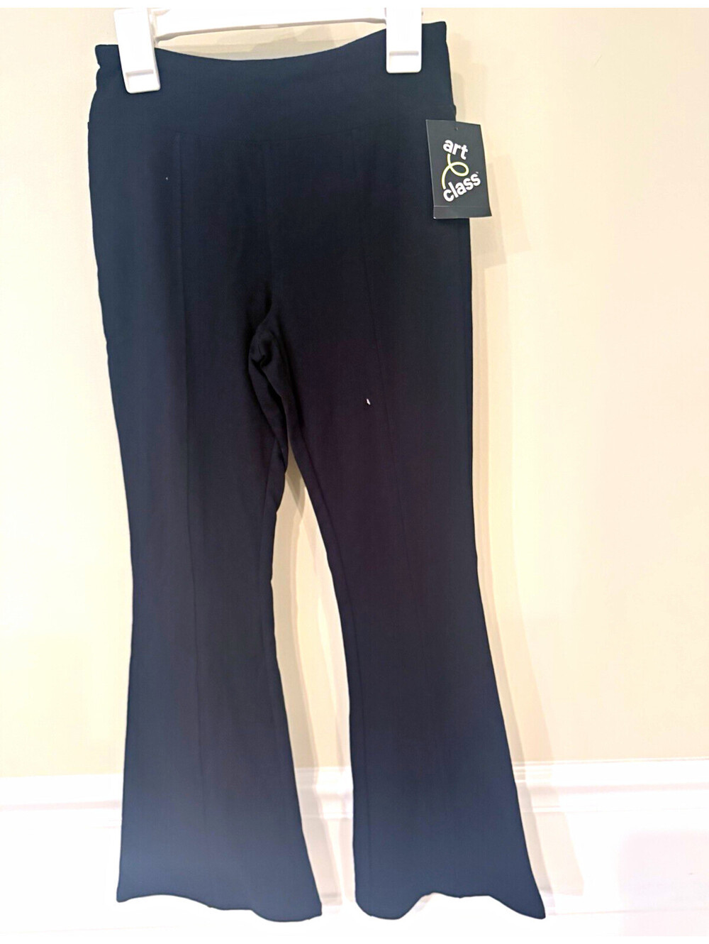 art class Black Flare Leggings L (10/12) Cotton/Spandex Stretch Dance